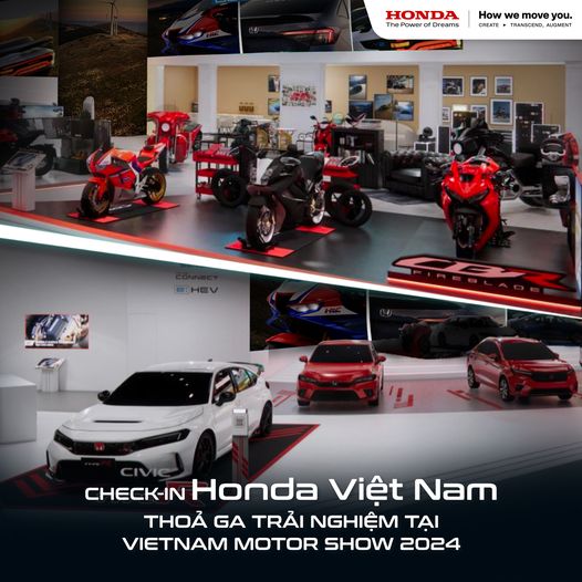 MTS Thoả Ga Trải Nghiệm Xe Hnda Tại Vietnam Motor Show 2024