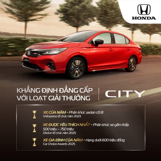 City 10 Honda City khuyến mãi 100% lệ phí trước bạ giá lăn bánh Hồ Chí Minh cực tốt